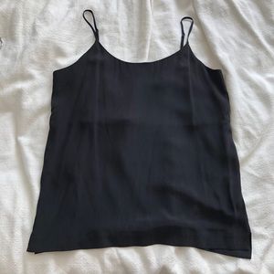 *as is* EVERLANE silk camisole tank top black sz M